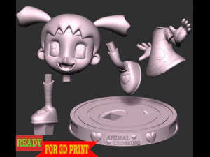 Ai - Animal Crossing 3D Print Model
