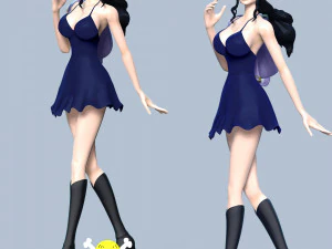 Nico Robin - One Piece 3D Print Model in Figurines 418216 | 3DExport