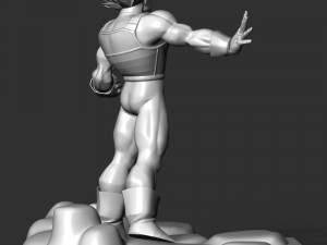 Vegeta SSJ - Dragon Ball Modèles 3D en vedette