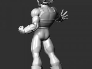 Vegeta SSJ - Dragon Ball Modèles 3D en vedette