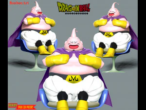 Buu - Dragon Ball Fanart Modelo de impresión 3D