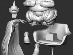 Buu - Dragon Ball Fanart Modelo de impresión 3D