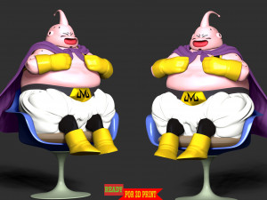 Buu - Dragon Ball Fanart Modelo de impresión 3D