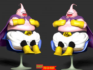 Buu - Dragon Ball Fanart Modelo de impresión 3D