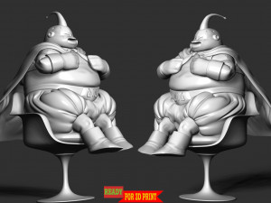 Buu - Dragon Ball Fanart Modelo de impresión 3D