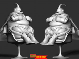 Buu - Dragon Ball Fanart Modelo de impresión 3D