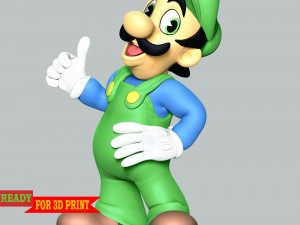 Luigi - Super Mario Bros Modelo de impresión 3D
