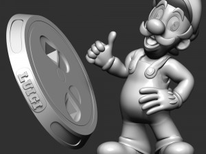 Luigi - Super Mario Bros Modelo de impresión 3D