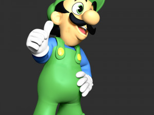 Luigi - Super Mario Bros Modelo de impresión 3D