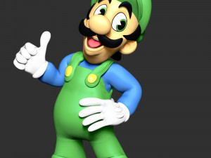 Luigi - Super Mario Bros Modelo de impresión 3D