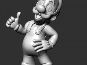 Luigi - Super Mario Bros Modelo de impresión 3D