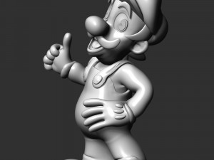 Luigi - Super Mario Bros Modelo de impresión 3D