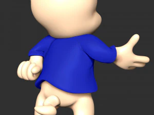 Porky Pig - Looney Tunes 3D Print Model