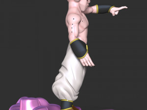 Kid Buu - Dragon Ball Fanart Modelo de impresión 3D