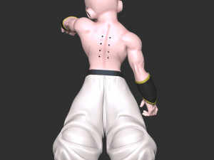 Kid Buu - Dragon Ball Fanart Modelo de impresión 3D