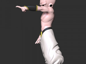 Kid Buu - Dragon Ball Fanart Modelo de impresión 3D