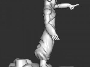 Kid Buu - Dragon Ball Fanart Modelo de impresión 3D