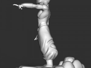 Kid Buu - Dragon Ball Fanart Modelo de impresión 3D