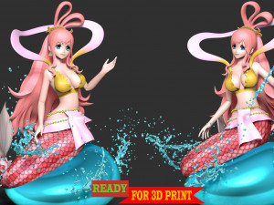 Shirahoshi - One Piece Battle Dance Modelo de Impressão 3D