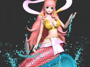 Shirahoshi - One Piece Battle Dance 3D Print Model