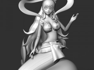 Shirahoshi - One Piece Battle Dance Modelo de Impressão 3D