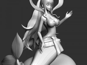 Shirahoshi - One Piece Battle Dance 3D Print Model