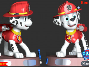 Marshall - Paw Patrol 3D Print Model
