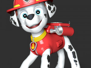 Marshall - Paw Patrol 3D Print Model