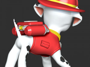 Marshall - Paw Patrol 3D Print Model
