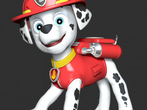 Marshall - Paw Patrol 3D Print Model