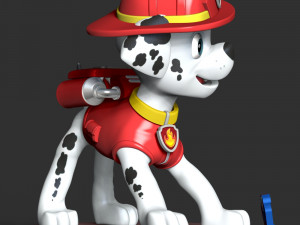 Marshall - Paw Patrol 3D Print Model