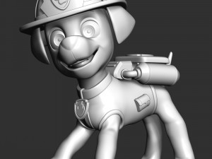 Marshall - Paw Patrol 3D Print Model