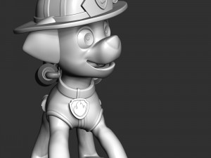 Marshall - Paw Patrol 3D Print Model