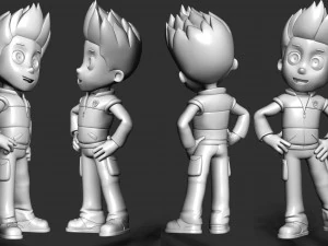 Ryder - Paw Patrol 3D Print Model