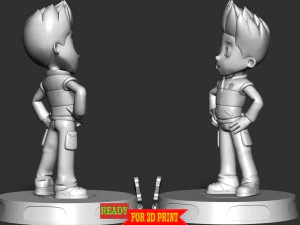 Ryder - Paw Patrol 3D Print Model