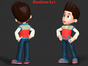 Ryder - Paw Patrol 3D Print Model