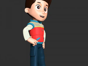 Ryder - Paw Patrol 3D Print Model