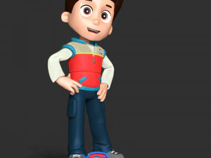 Ryder - Paw Patrol 3D Print Model