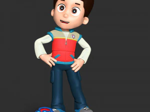 Ryder - Paw Patrol 3D Print Model