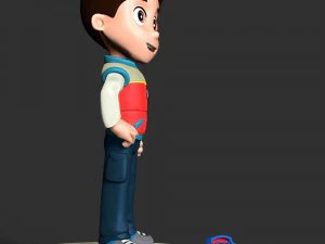 Ryder - Paw Patrol 3D Print Model