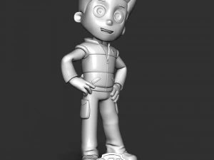 Ryder - Paw Patrol 3D Print Model