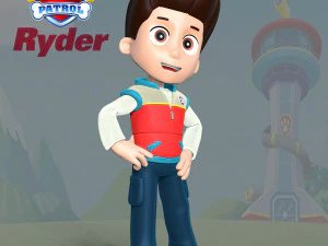 ライダー - パウ・パトロール 3Dプリントモデル