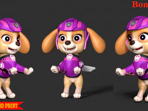 Skye Helicopter - Paw Patrol 3D Print Model