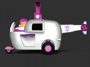 Skye Helicopter - Paw Patrol 3D Print Model