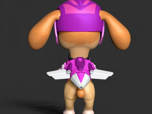 Skye Helicopter - Paw Patrol 3D Print Model