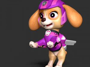 Skye Helicopter - Paw Patrol 3D Print Model