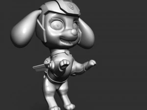 Skye Helicopter - Paw Patrol 3D Print Model