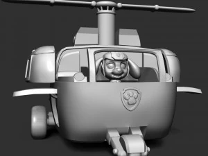 Skye Helicopter - Paw Patrol 3D Print Model