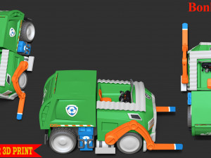 Rocky - Paw Patrol Modelo de impresión 3D