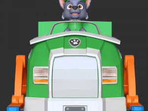 Rocky - Paw Patrol Modelo de impresión 3D